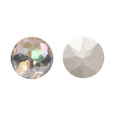 Ghost Light Dome Round Shape High Quality Glass Pointed Back Fancy Rhinestones WholesaleRhinestone